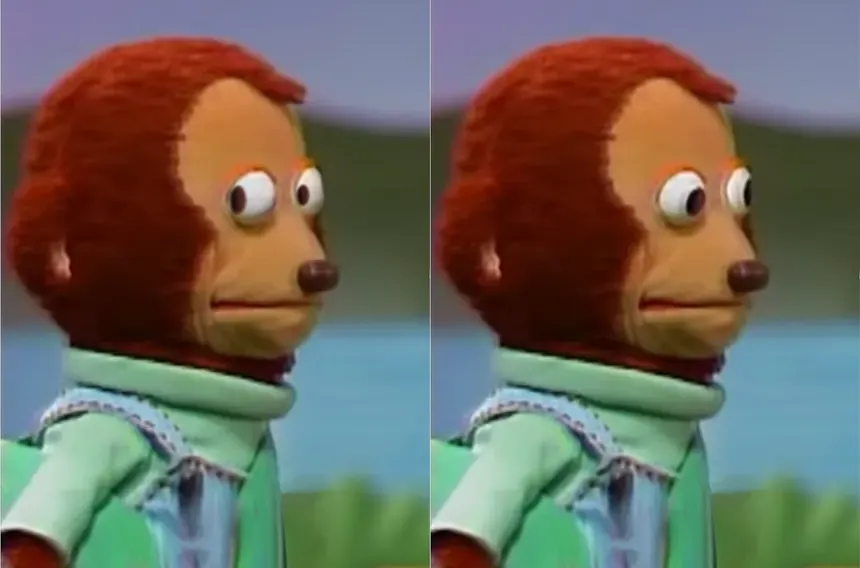 Kermit Looking Away